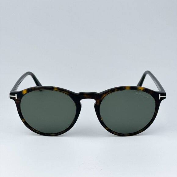 Tom Ford FT0904/S 52R AURELE BRAND NEW Sunglasses Havana Green Polarized Unisex - Picture 5 of 12